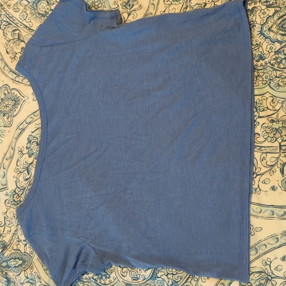 Aerie Blue Crop Top - Picture 5 of 7